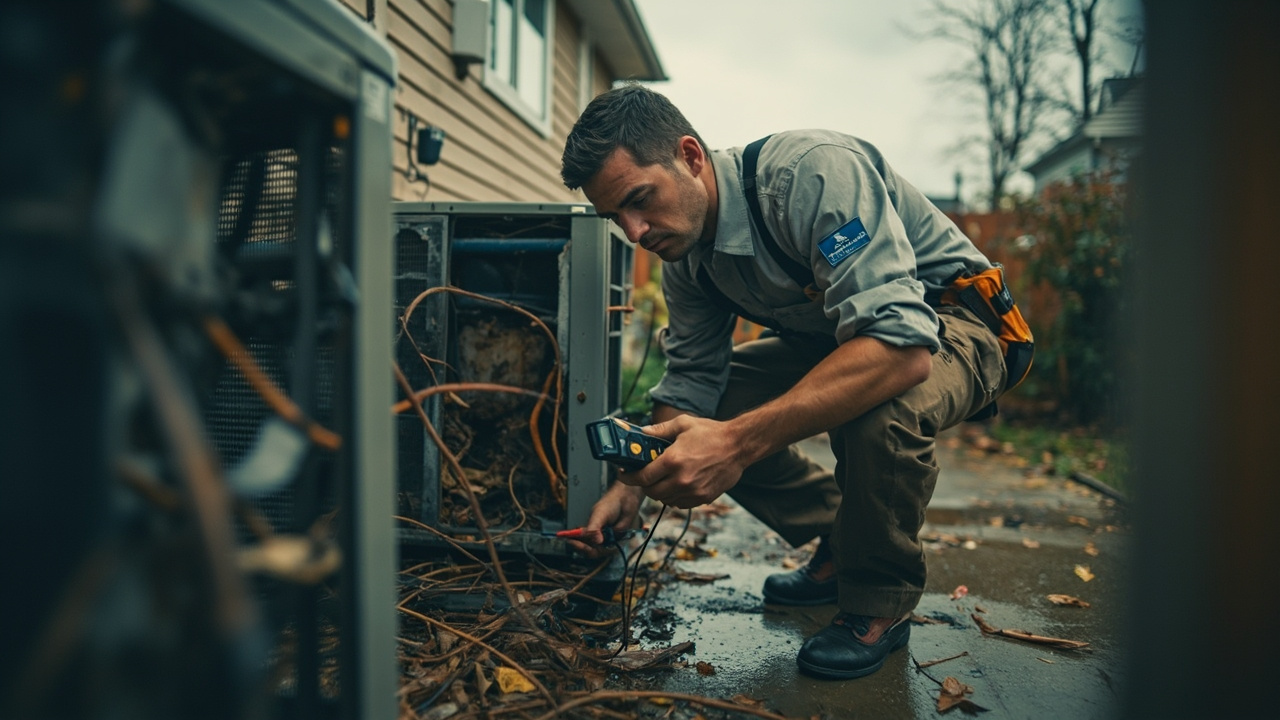 How We Restore Storm-Damaged Climate Control Systems