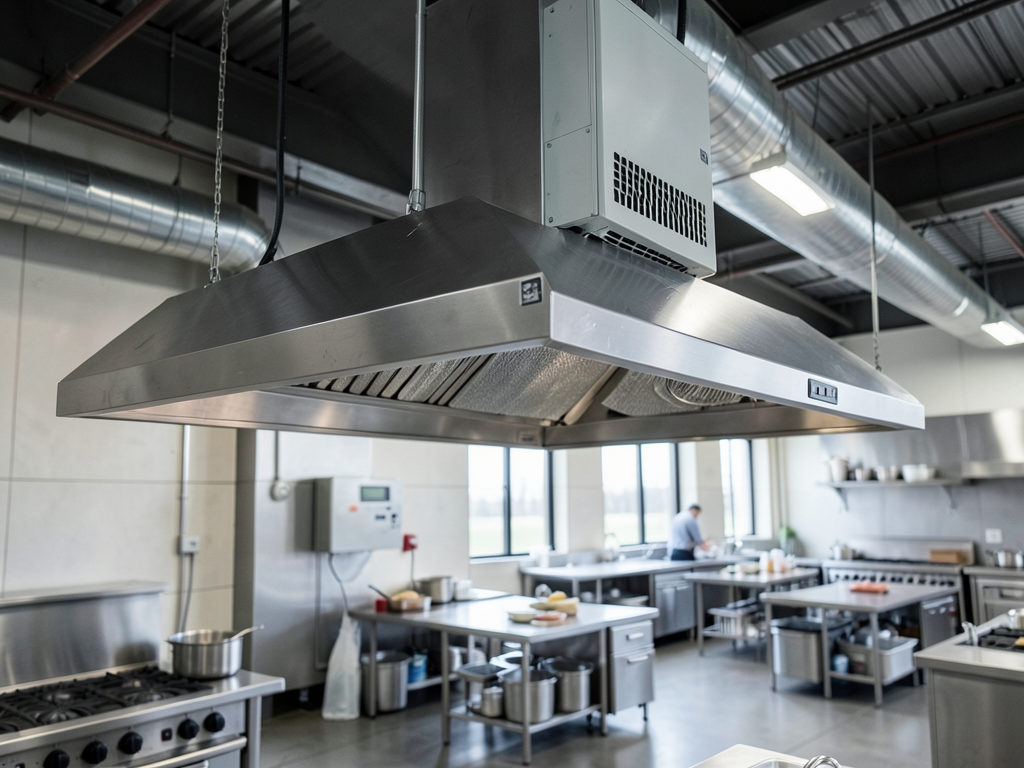 Commercial kitchen ventilation and hood repair for