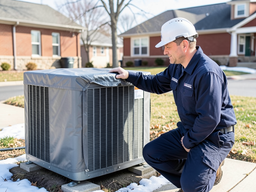 How to winterize your outdoor ac unit and pipes in