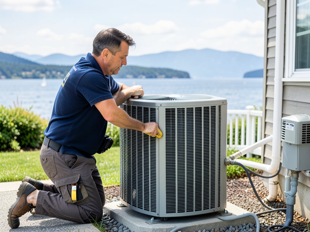 Shielding your outdoor hvac unit from the high win