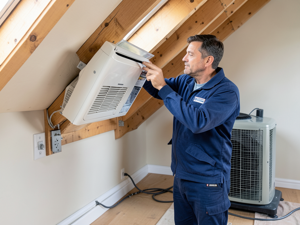 The best way to heat a finished attic in your loya