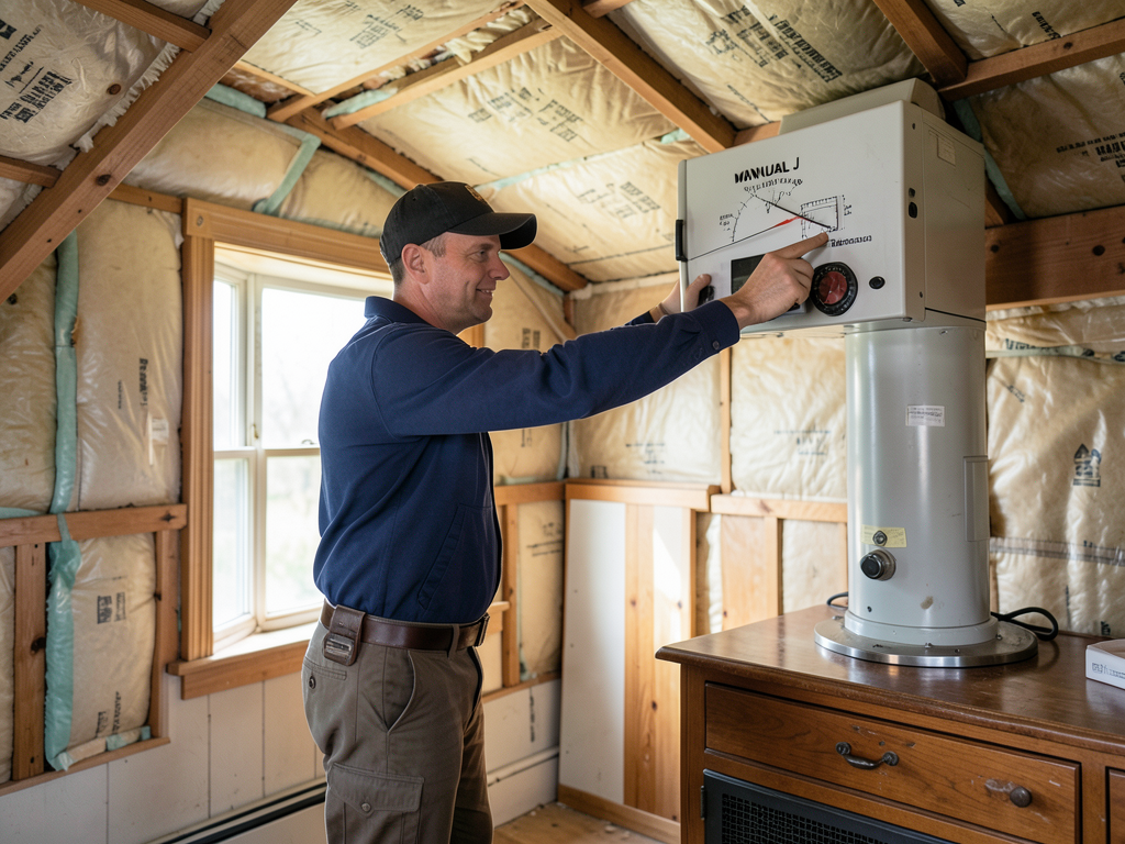 What size heat pump does a typical s ravenna b